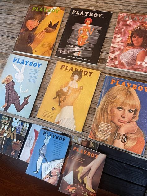 1970 playboy centerfolds|Vintage Playboy Mags